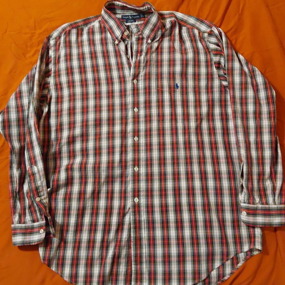 Ralph Lauren Polo button down mens shirt.